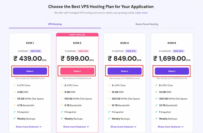 Hostinger VPS